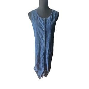 Premier International Sleeveless Denim Maxi Dress